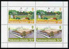 Solomon Islands 1984 Los Angeles Olympic Games booklet panes containing 25c & 50c ea x 2, unmounted mint, SG 529a