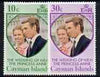 Cayman Islands 1973 Royal Wedding set of 2 unmounted mint, SG 335-36