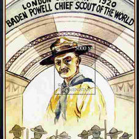 Turkmenistan 1998 Baden Powell imperf s/sheet unmounted mint