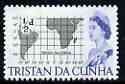 Tristan da Cunha 1965-67 South Atlantic Map 1/2d from def set unmounted mint, SG 71