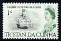 Tristan da Cunha 1965-67 Flagship of Tristao da Cunha 1d from def set unmounted mint, SG 72