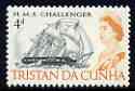 Tristan da Cunha 1965-67 HMS Challenger 4d from def set unmounted mint, SG 75a