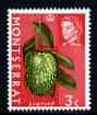 Montserrat 1969-70 Soursop 3c (wmk sideways) unmounted mint, SG 215
