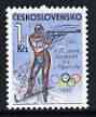 Czechoslovakia 1992 Winter Olympic Games, Albertville (Biathlon) unmounted mint, SG 3084