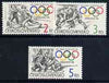 Czechoslovakia 1984 Winter Olympic Games, Sarajevo perf set of 3 unmounted mint, SG 2715-17