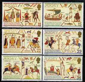 Jersey 1987 900th Death Anniversary of William the Conqueror perf set of 6 unmounted mint, SG 422-27