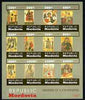 Mordovia Republic 1997 Masters of Icon Painting imperf sheetlet containing complete set of 12 values unmounted mint