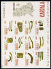 Karjala Republic 1997 Musical Instruments #2 imperf sheetlet containing complete set of 12 values unmounted mint