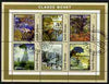 Guinea - Bissau 2001 Paintings by Claude Monet perf sheetlet containing 6 values cto used