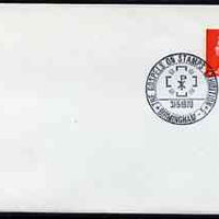 Postmark - Great Britain 1970 cover bearing special cancellation for The Gospels on Stamps Exhibition, Birmingham