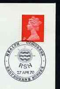 Postmark - Great Britain 1970 cover bearing illustrated cancellation for RSH Health Congress, Eastbourne