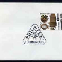 Postmark - Great Britain 1973 cover bearing special cancellation for Philatex 1975 (Bournemouth)