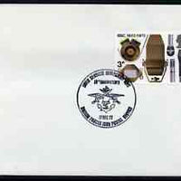 Postmark - Great Britain 1972 cover bearing illustrated cancellation for Liner Services Hovercraft Unit,10th Anniversary (BFPS)