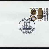 Postmark - Great Britain 1972 cover bearing illustrated cancellation for Battle of Trafalgar Anniversary (BFPS)