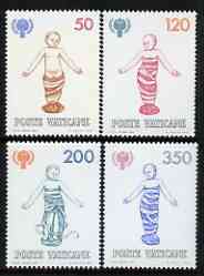 Vatican City 1979 International Year of the Child perf set of 4 unmounted mint, SG 731-34*