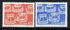 Iceland 1969 50th Anniversary of Northern Countries' Union perf set of 2 unmounted mint, SG 457-58*