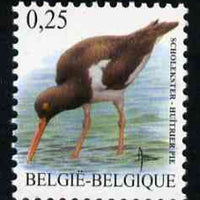 Belgium 2002-09 Birds #5 Oystercatcher 0.25 Euro unmounted mint, SG 3698