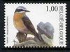 Belgium 2002-09 Birds #5 Wheatear 1.00 Euro unmounted mint, SG 3705