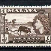Malaya - Penang 1957 Ricefield 4c (from def set) unmounted mint, SG 46*