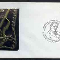 Postmark - Austria 1978 illustrated cover for Hugo Wolf with special portrait cancellation