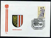 Postmark - Austria 1985 illustrated cover for Robert Stoltz with special Festival cancellation