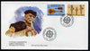 Cyprus 1985 Europa - Music Year perf set of 2 on Illustrated cover with special first day cancel
