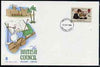 Great Britain 1984 the Violinist 22p (from British Council set) on illustrated cover with first day cancel