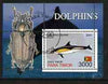 Timor (East) 2001 Dolphin (Beetle in margin) perf m/sheet cto used