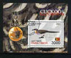 Timor (East) 2001 Cuckoo (Insect in margin) perf m/sheet cto used