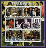 Karelia Republic 2002 The Beatles #1 perf sheetlet containing set of 12 values unmounted mint