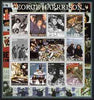 Udmurtia Republic 2002 George Harrison #2 perf sheetlet containing set of 12 values unmounted mint