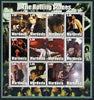 Mordovia Republic 2002 The Rolling Stones #1 perf sheetlet containing set of 12 values unmounted mint