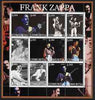 Udmurtia Republic 2002 Frank Zappa perf sheetlet containing set of 12 values unmounted mint