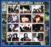 Touva 2002 Rock of the Past #3 perf sheetlet containing set of 12 values unmounted mint