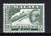 Malaya - Kedah 1959 East Coast Railway 8c (from def set) unmounted mint, SG 108