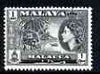 Malaya - Malacca 1957 Copra 1c (from def set) unmounted mint, SG 39*