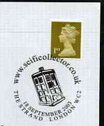 Postmark - Great Britain 2003 cover for Sci-Fi Collectors with illustrated 'Tardis' cancel