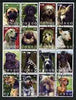 Congo 2002 Dogs #04 perf set of 16 cto used