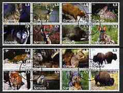 Somalia 2002 Wild Animals #03 perf set of 16 cto used