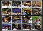 Somalia 2002 Wild Animals #04 perf set of 16 cto used