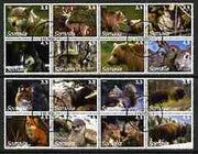 Somalia 2002 Wild Animals #05 perf set of 16 cto used