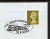 Postmark - Great Britain 2003 cover for The Orient Express with illustrated 'Orient Way' cancel