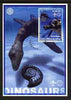 Congo 2002 Dinosaurs #01 perf s/sheet (also showing Scout, Guide & Rotary Logos) fine cto used