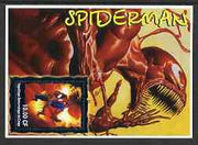 Congo 2002 Spiderman #1 perf s/sheet fine cto used
