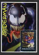 Congo 2002 Spiderman #2 perf s/sheet fine cto used