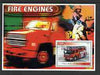 Somalia 2002 Fire Engines #3 perf s/sheet fine cto used