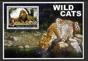 Somalia 2002 Wild Cats #02 perf s/sheet (also showing Baden Powell and Scout & Guide Logos) fine cto used