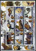 Somalia 2002 Wild Animals perf sheetlet containing set of 9 values (also showing Baden Powell and Scout & Guide Logos) fine cto used