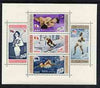 Dominican Republic 1958 Melbourne Olympic Games (4th Issue) Winning Athletes perf m/sheet (postage) unmounted mint, SG MS 753