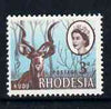 Rhodesia 1966-69 Kudu 3d (litho printing) unmounted mint, SG 399